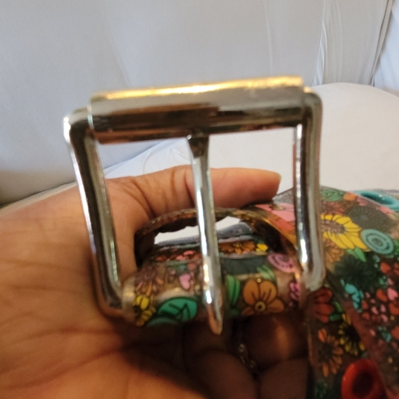 Floral Multicolor Belt - Picture 11 of 11
